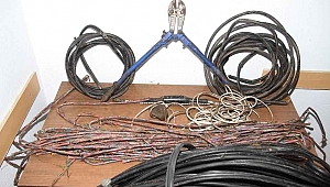 HIRSIZLARIN HEDEFİNDE ELEKTRİK KABLOLARI VAR