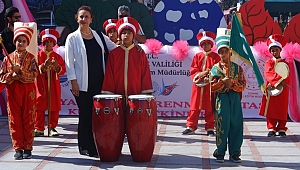 KURSİYERLERİN EL EMEĞİ ÜRÜNLERİ SERGİLENDİ 