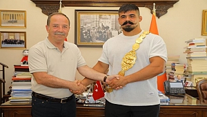 BAŞPEHLİVAN'DAN GÜRKAN'A ZİYARET