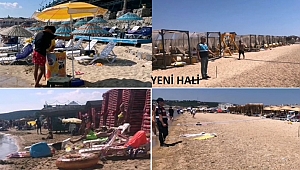 SAHİLLERDEKİ LOCALAR GERİ ÇEKİLDİ, GEREKLİ DENETLEMELER SÜRDÜRÜLECEK
