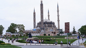 SELİMİYE CAMİİ’NDE RESTORASYON ÇALIŞMALARI SÜRÜYOR 