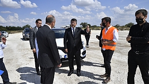 VALİ KIRBIYIK, KARAYOLLARININ EDİRNE'DEKİ ÇALIŞMALARINI İNCELEDİ 