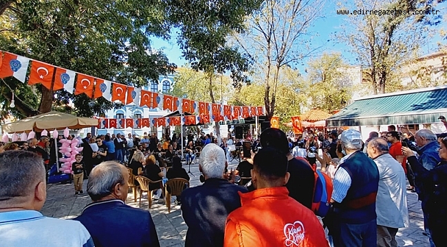 FESTİVAL GİBİ KERMES, GELENLER HAYRAN KALDI