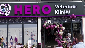 HERO VETERİNER KLİNİĞİ AÇILIŞINA SEVİMLİ DOSTLAR DA KATILDI
