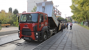 KOCASİNAN’DA ASFALT ÇALIŞMALARI BAŞLADI