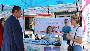 VATANDAŞLARIN TANSİYON VE ŞEKER ÖLÇÜMLERİ YAPILDI