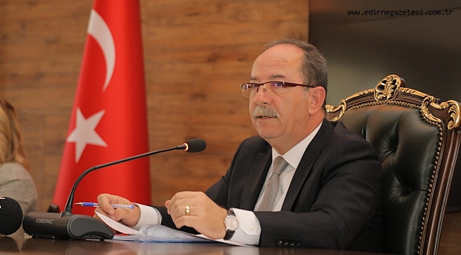 EDİRNE BELEDİYE MECLİSİ’NDE 13 MADDE KARARA BAĞLANDI