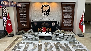 EDİRNE'DE BİR TIRDA 95 KİLO 754 GRAM SENTETİK UYUŞTURUCU ELE GEÇİRİLDİ