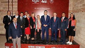 EDİRNE KIRMIZISI HAYAT BULUYOR