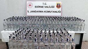 OTOMOBİLDE 307 LİTRE KAÇAK İÇKİ ELE GEÇİRİLDİ