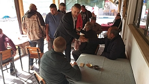 ÜNER, ZİYARETLERİNE İPSALA’DA DEVAM ETTİ