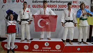 2. ULUSLARARASI JUDO ŞAMPİYONASI TAMAMLANDI
