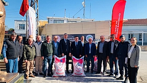 EDİRNE'DE YÜZDE 75 HİBELİ TRİTİKALE TOHUMU DAĞITILDI 
