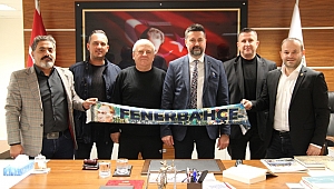EDİRNE FENERBAHÇELİLER DERNEĞİ’NDEN BAŞKAN KARAKOÇ’A ZİYARET