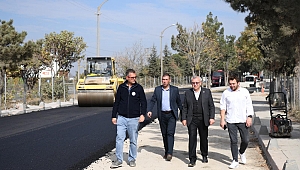 HELVACIOĞLU, ASFALT ÇALIŞMALARINI İNCELEDİ 