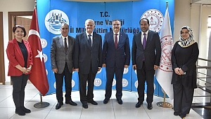 TÜRK BÖBREK VAKFI'NDAN MİLLİ EĞİTİM MÜDÜRLÜĞÜNE ZİYARET 