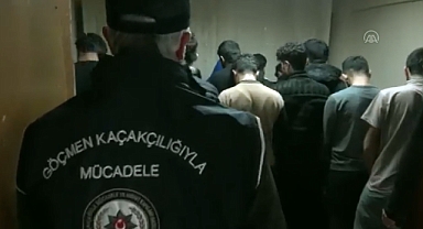 91 GÖÇMEN YAKALANDI