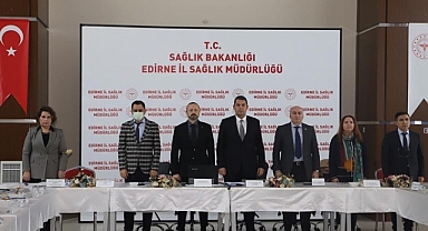 EDİRNE ASKOM TOPLANTISI SAĞLIK MÜDÜRÜ YILDIRIM BAŞKANLIĞINDA YAPILDI