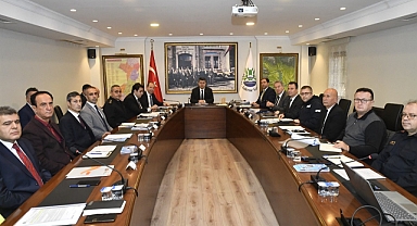 EDİRNE'DE KIŞ TEDBİRLERİ GÖRÜŞÜLDÜ