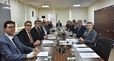 EDİRNE MİLLİ EĞİTİM MÜDÜRLÜĞÜNDE DEĞERLENDİRME TOPLANTISI GERÇEKLEŞTİ