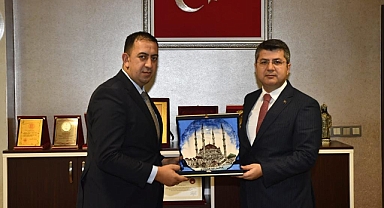EDİRNE VALİSİ KIRBIYIK KEŞAN'DA ZİYARETLERDE BULUNDU