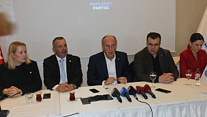 EDİRNE’YE GELEN İNCE, ZİYARETLER GERÇEKLEŞTİRDİ