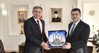 HÖH GENEL BAŞKANI KARADAYI, EDİRNE VALİSİ KIRBIYIK'I ZİYARET ETTİ
