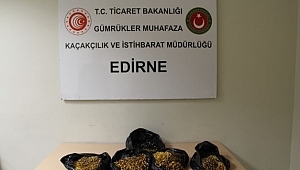 KAPIKULE'DEKİ OPERASYONLARDA TRÜF MANTARI VE KEHRİBAR TAŞI ELE GEÇİRİLDİ