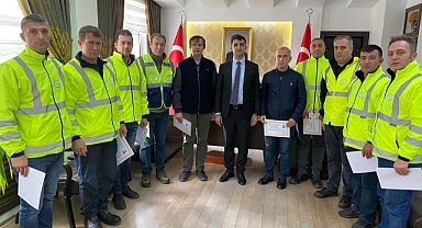 DSİ PERSONELİNE BAŞARI BELGESİ
