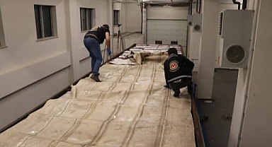 İPSALA SINIR KAPISI'NDA 603 KİLO 464 GRAM SKUNK ELE GEÇİRİLDİ