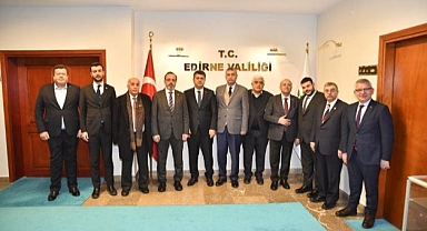TBMM İÇİŞLERİ KOMİSYONU ÜYELERİ VALİ KIRBIYIK'I ZİYARET ETTİ