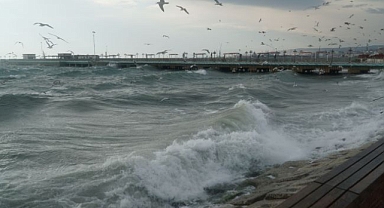 TEKİRDAĞ'DA ULAŞIMA LODOS ENGELİ