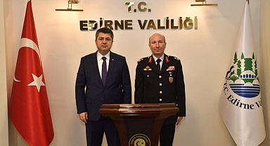 TUĞGENERAL İLBEY, VALİ KIRBIYIK'I ZİYARET ETTİ