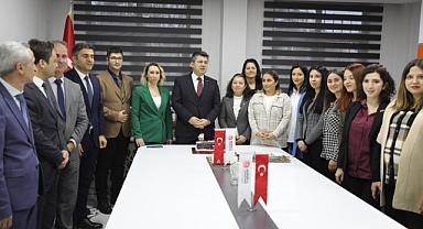 YOĞUN ÇABA HARCAYAN PERSONELE TEBRİK