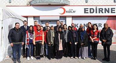 AFETZEDELER İÇİN KAN BAĞIŞINDA BULUNDULAR