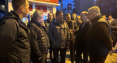 BAŞKAN RECEP GÜRKAN, DEPREMİN VURDUĞU MALATYA’DA