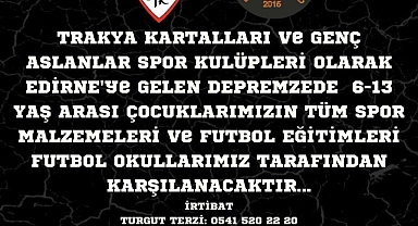DEPREMZEDE ÇOCUKLARDAN ÜCRET ALMAYACAKLAR