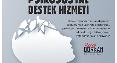 EDİRNE BELEDİYESİNDEN DEPREMZEDELER İÇİN PSİKOSOSYAL DESTEK