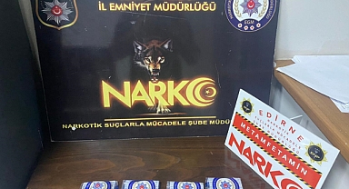 EDİRNE'DE UYUŞTURUCUYLA YAKALANAN ZANLI TUTUKLANDI