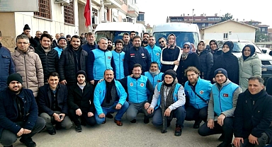 EDİRNE'DEN DEPREM BÖLGESİNE 33 DİN GÖREVLİSİ GİTTİ