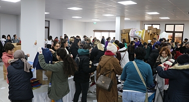 EDİRNE ESNAFI DEPREMZEDELER İÇİN SEFERBER OLDU