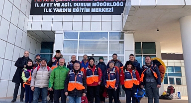 EDİRNE MEB ARAMA VE KURTARMA BİRLİĞİ DEPREM BÖLGESİNE GİDİYOR