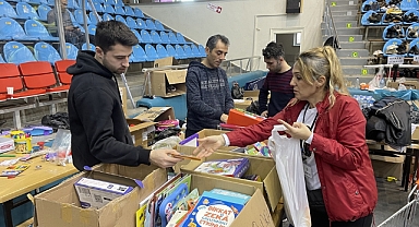 ÖĞRENCİLER İÇİN KIRTASİYE MALZEMESİ HAZIRLANIYOR