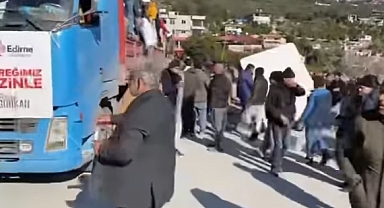 TIRLAR DEPREM BÖLGESİNE ULAŞIYOR