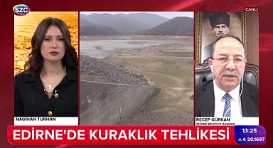 BAŞKAN GÜRKAN ” SON 63 YILIN EN KURAK AYINI GEÇİRDİK”