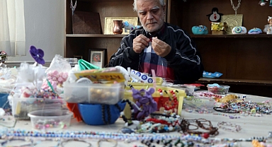 EDİRNE'DE HUZUREVİ SAKİNLERİ EL SANATLARI ATÖLYESİNDE HUZUR BULUYOR