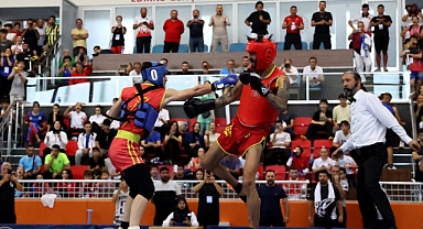 WUSHU KUNG FU ŞAMPİYONASI SONA ERDİ