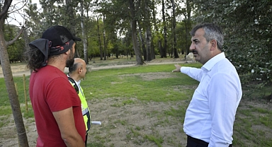 EDİRNE VALİSİ SEZER, MİLLET BAHÇESİ'NDE İNCELEMEDE BULUNDU