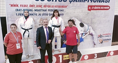 JU JİTSU’DA BÜYÜK BAŞARI