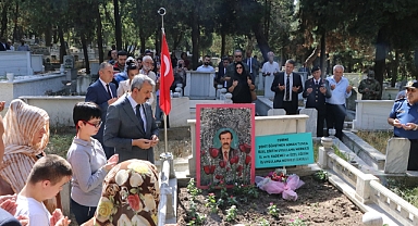ŞEHİTLERİMİZ EDİRNE'DEKİ KABİRLERİ BAŞINDA ANILDI